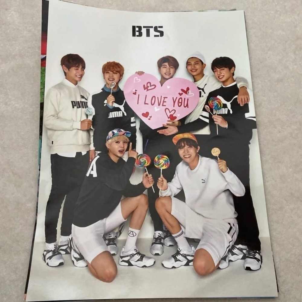 BTS Glossy Poster